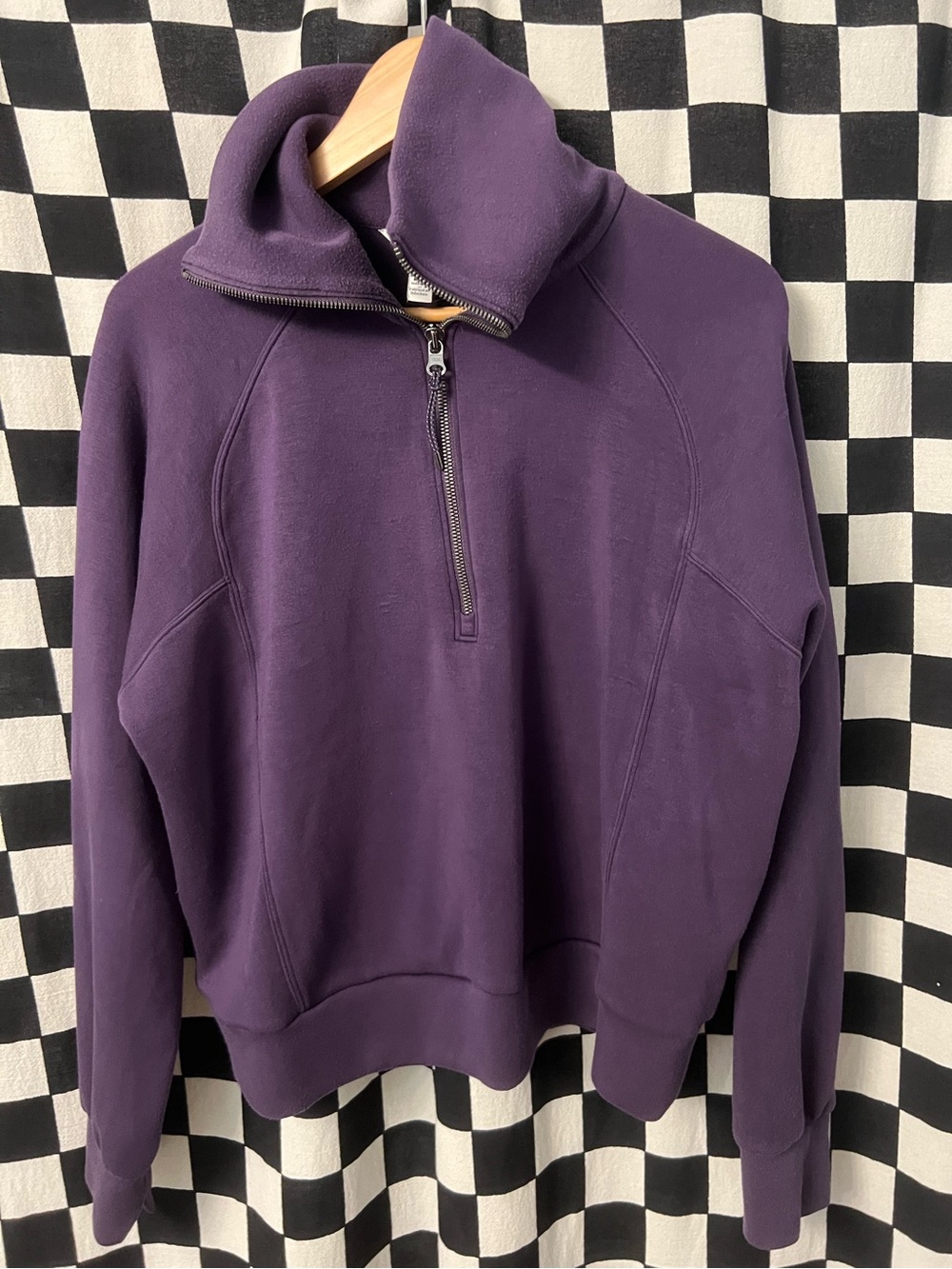 SPANX AIRESSENTIALS HALF ZIP SWEATSHIRT